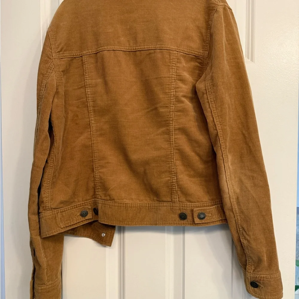Old Navy Tan Corduroy Jacket - Picture 2 of 4